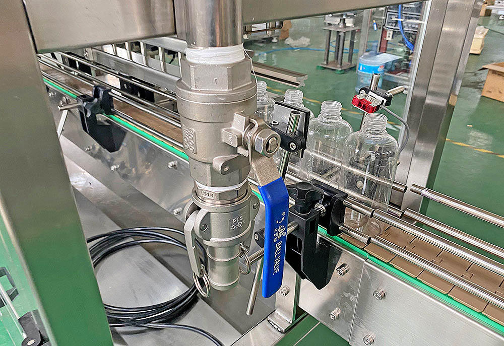 sauce filling machine conveyor belt