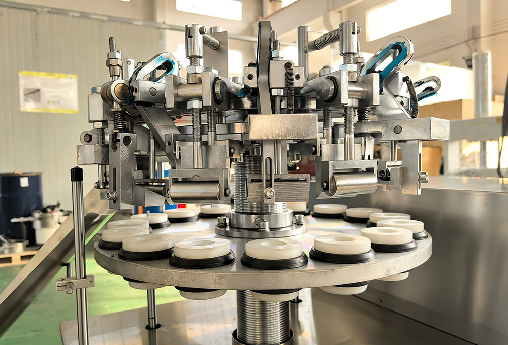 the main platform of the filling machine