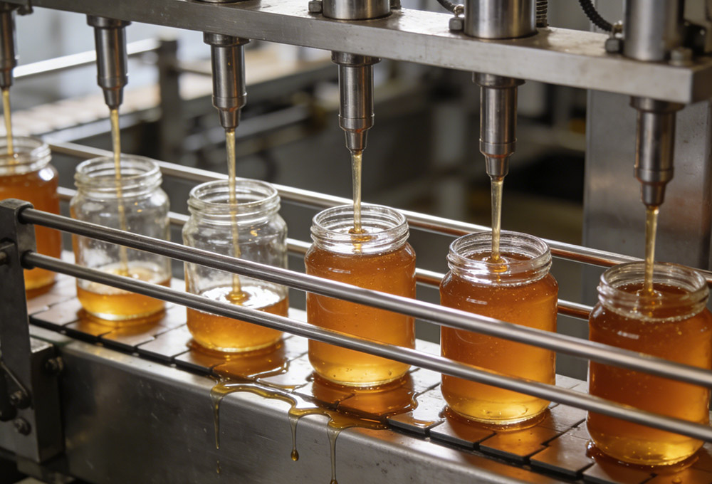 dripping during honey filling