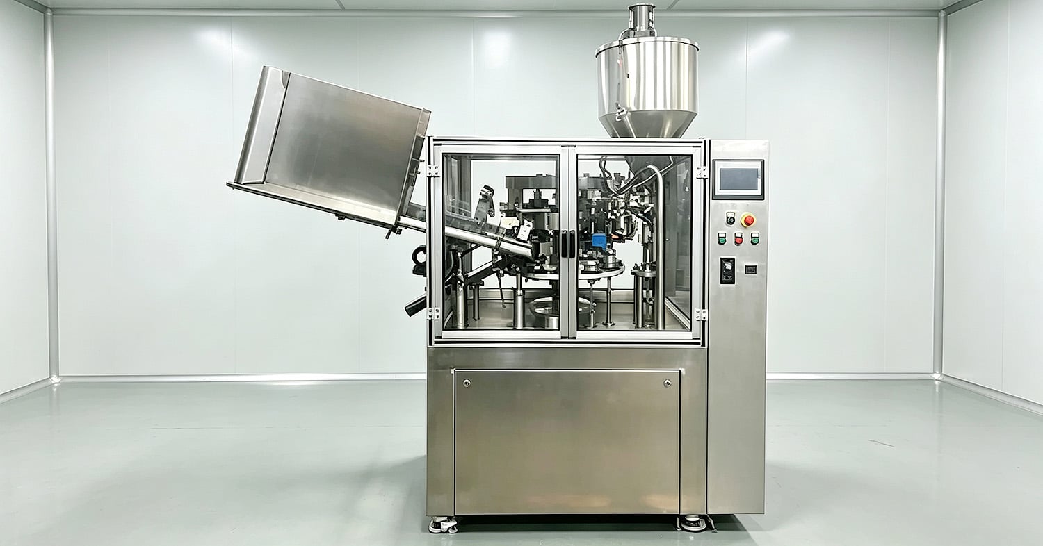 Automatic tube filling machine