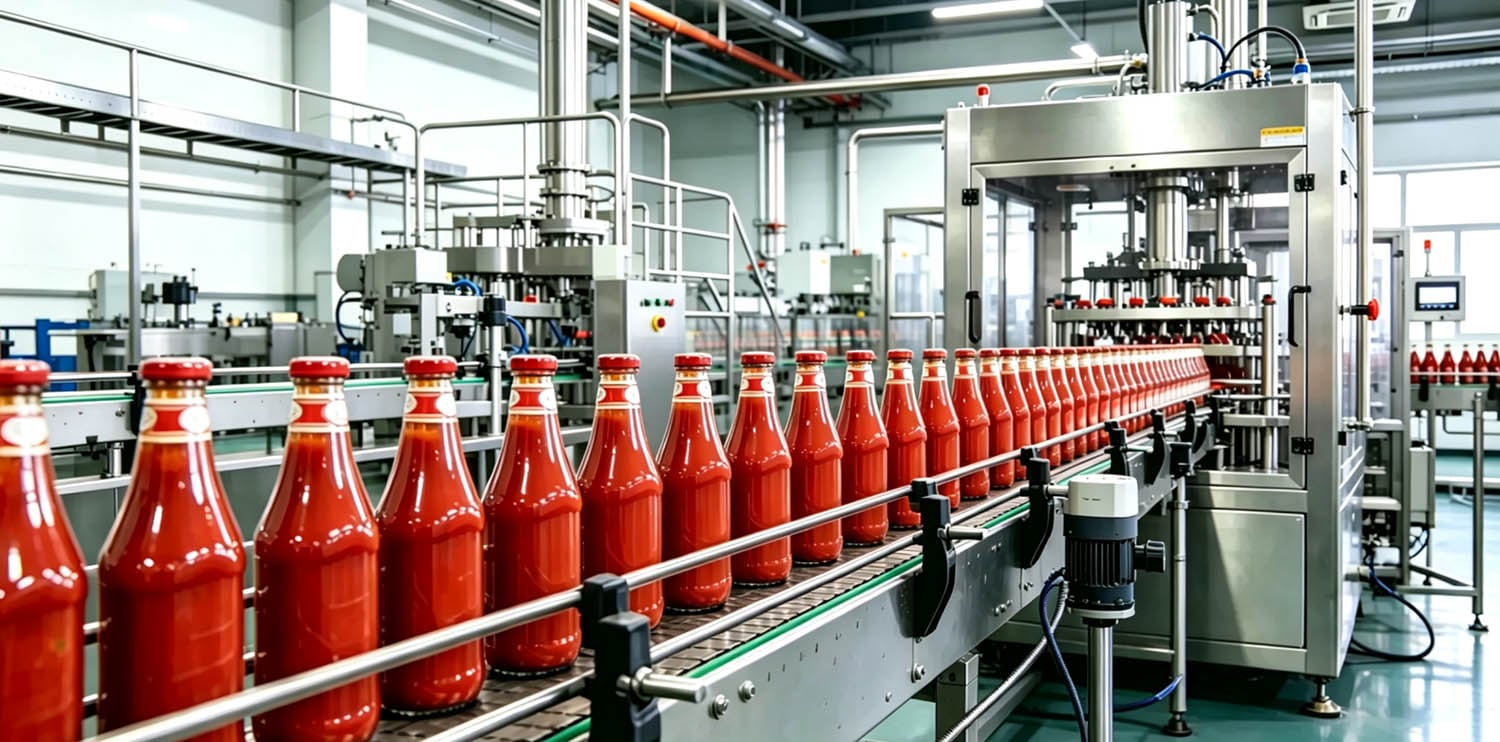 ketchup filling production line