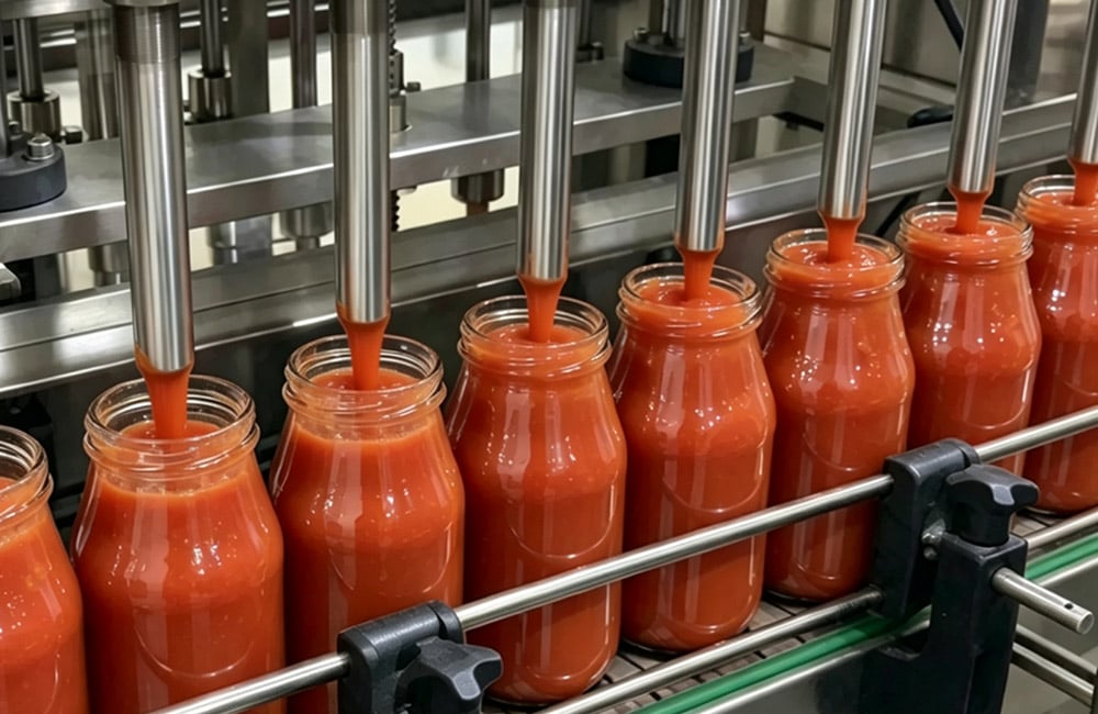 ketchup filling machine