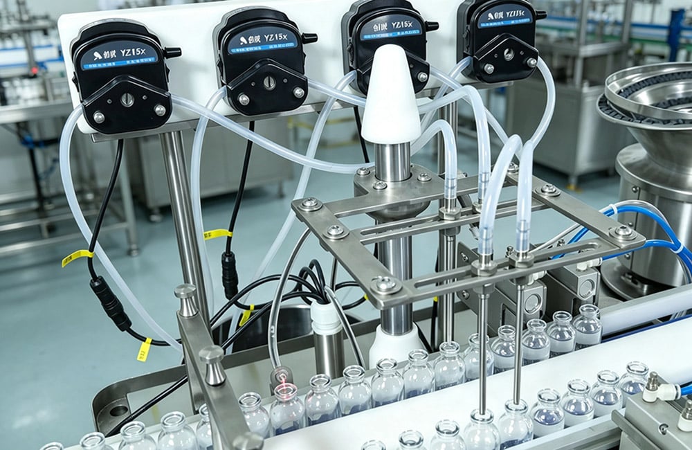 Vial filling machine