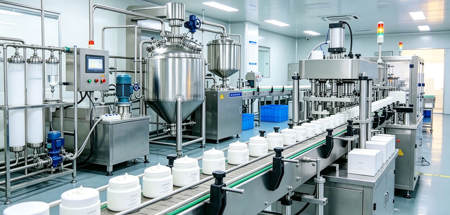Cosmetic full‑auto production line
