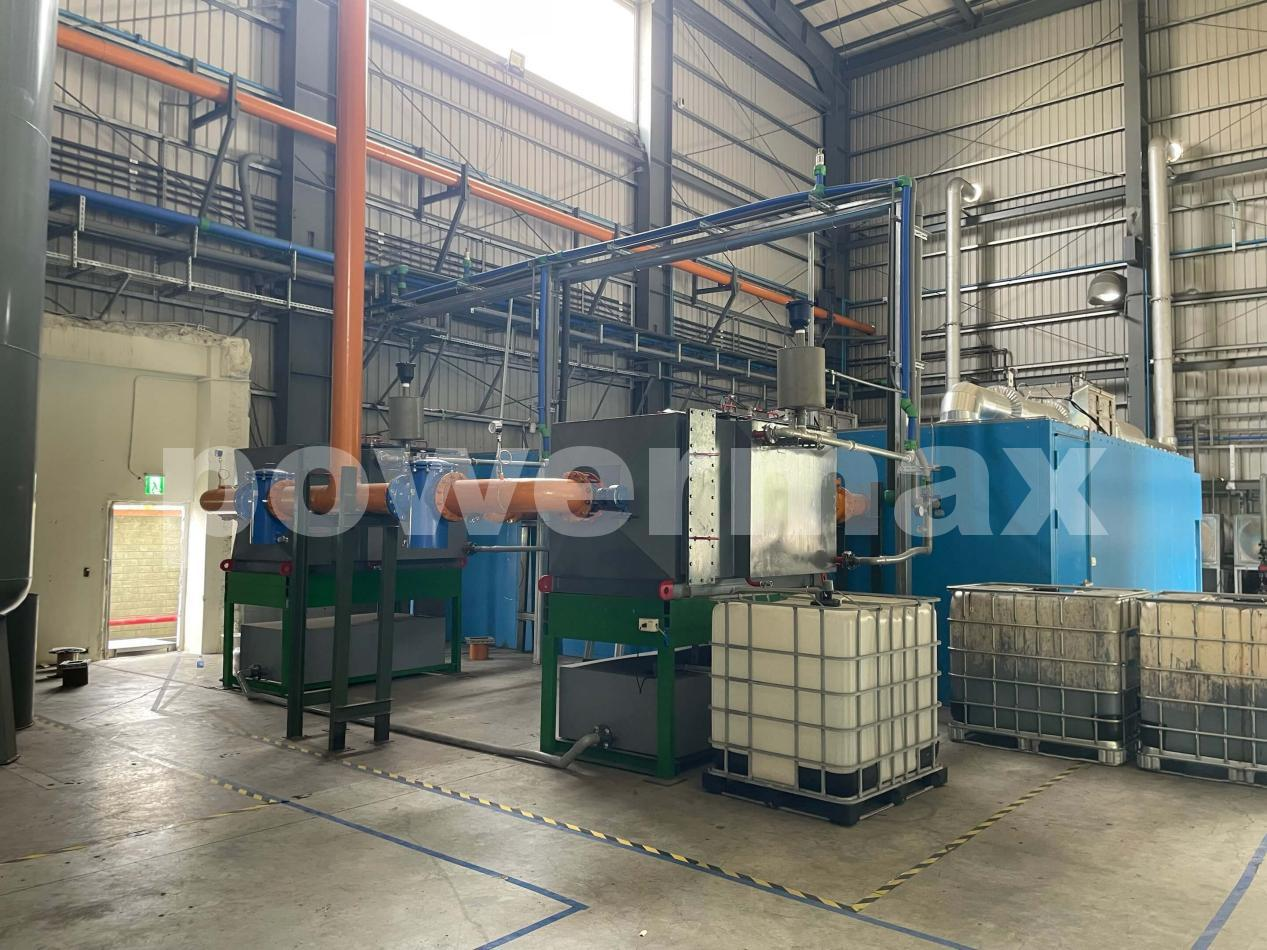 Syngas cooling and cleaning equipment for the Taiwan wood chip project