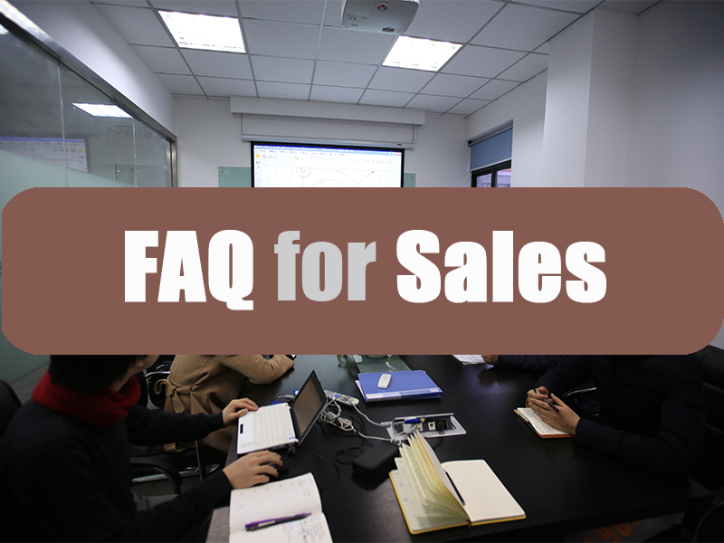 FAQ For Sales