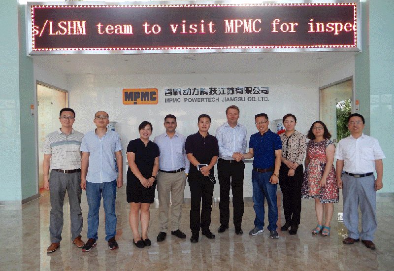Welcome Perkins/LSHM Team to Visit MPMC for Inspection