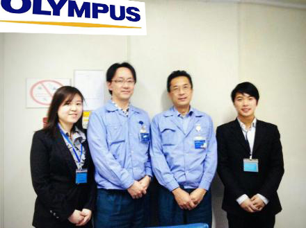 In 2012, we were very honored to establish cooperation with Olympus
