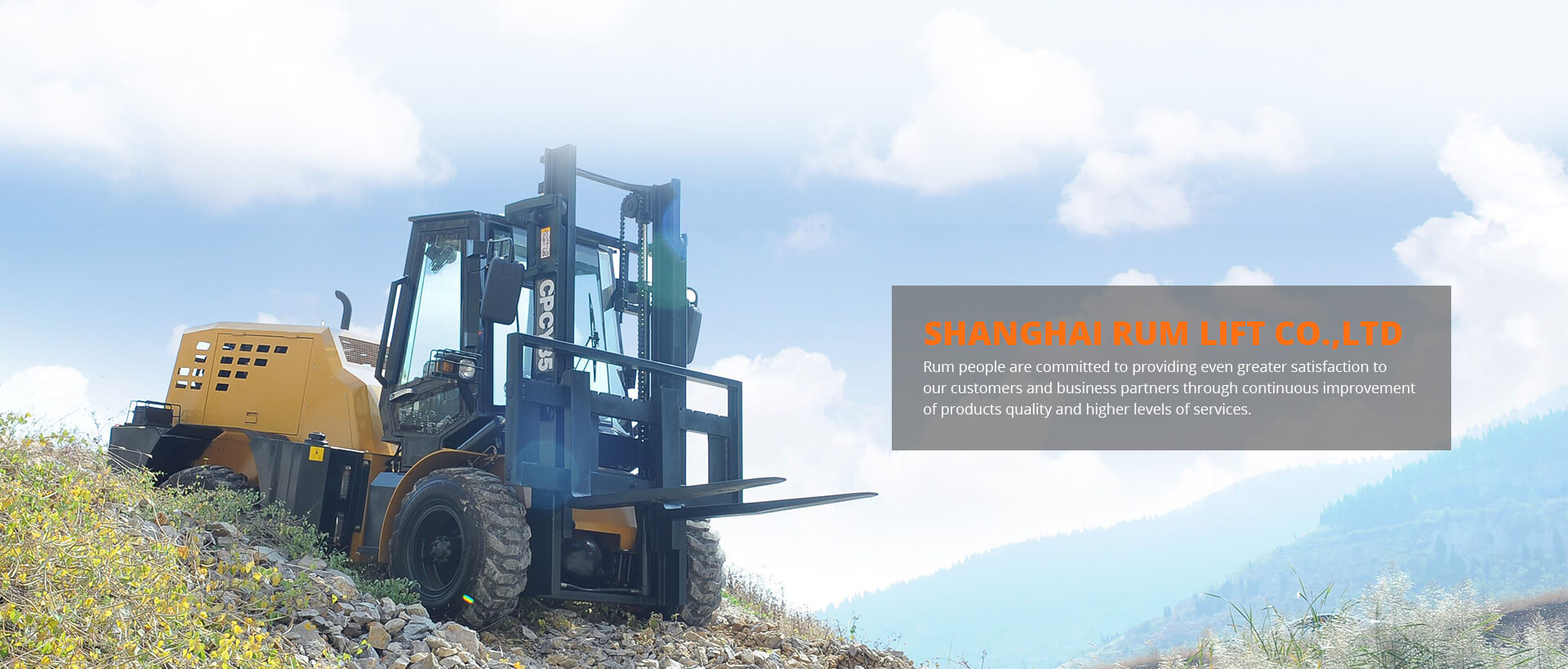 Shanghai Rum Lift Co Ltd Is The Leading And Professional Supplier Of Forklift Trucks And Electric Stackers Scissor Lift In China The Company Began